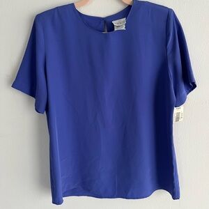 Vintage Lauren Lee Periwinkle Top